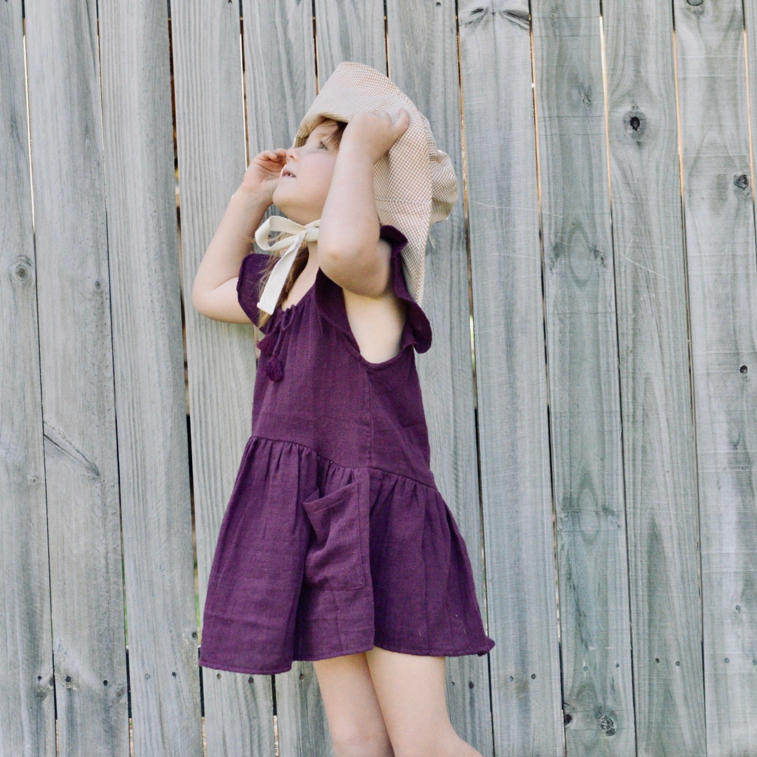 Gracie Dress - Plum